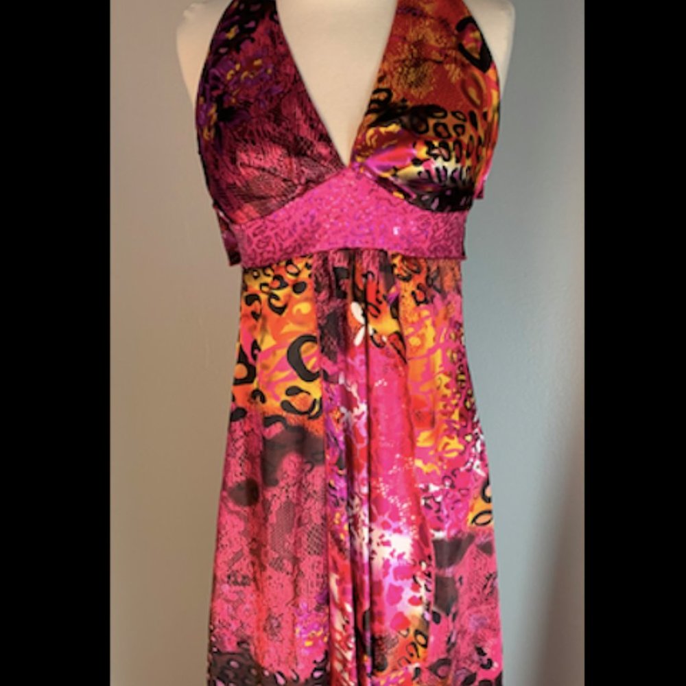 Vibrant Maxi Dress Charlotte Russe